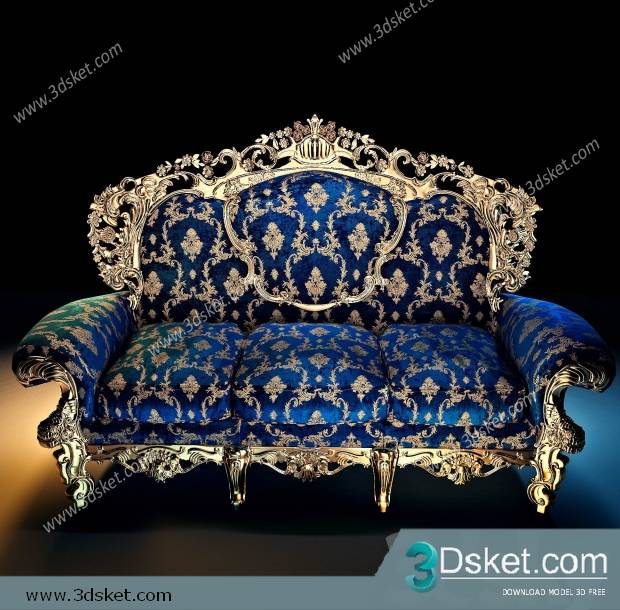 3D Model Sofa Free Download 069