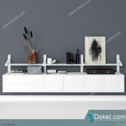 3D Model Sideboard Chest Of Drawer 026