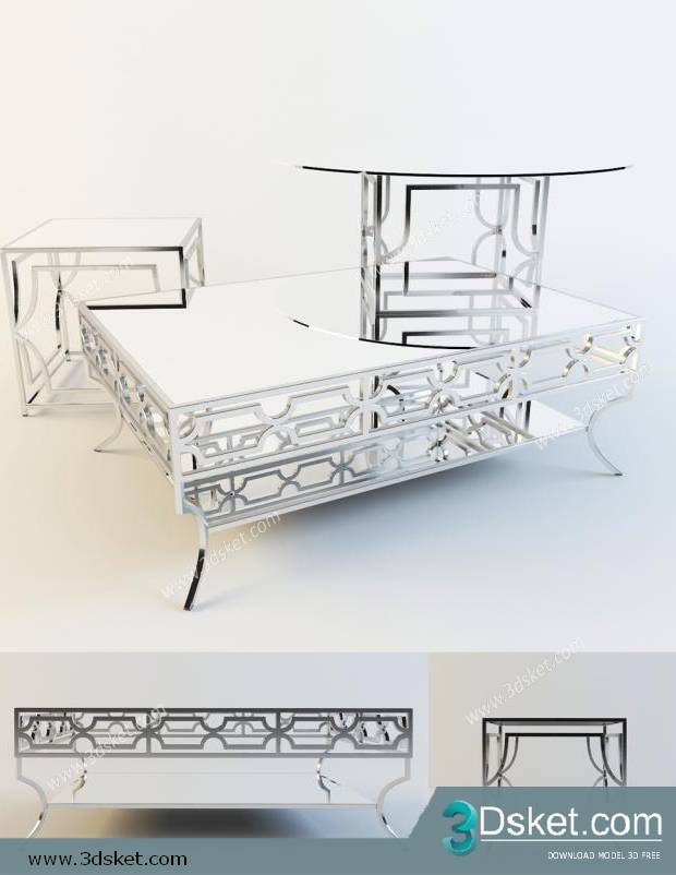 3D Model Table 013 Free Download Bàn