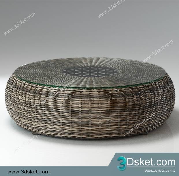 3D Model Table 086 Free Download Bàn