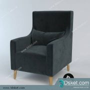 3D Model Chair 077 Free Download Ghế