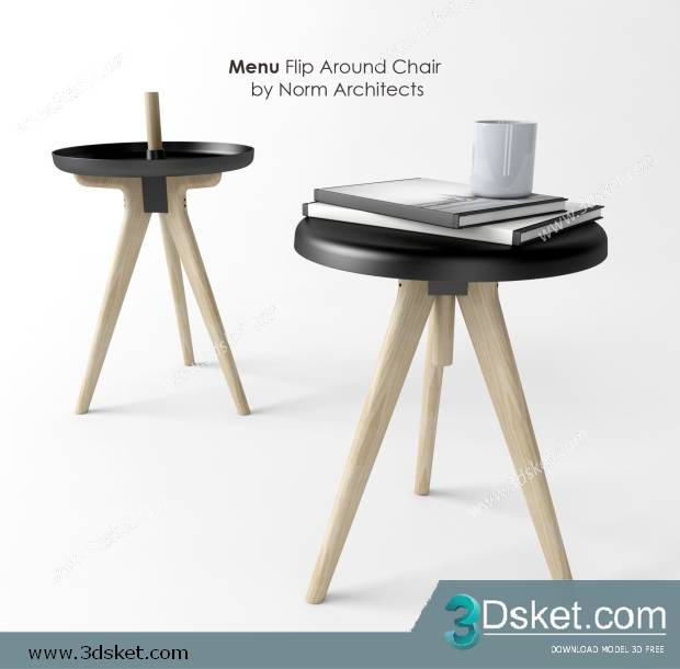 3D Model Table 089 Free Download Bàn