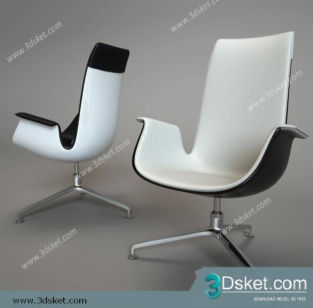 3D Model Chair 078 Free Download Ghế