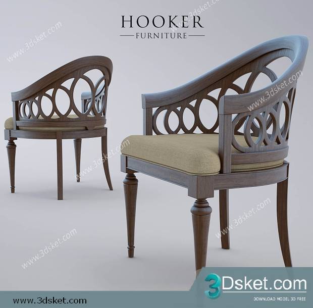 3D Model Chair 082 Free Download Ghế