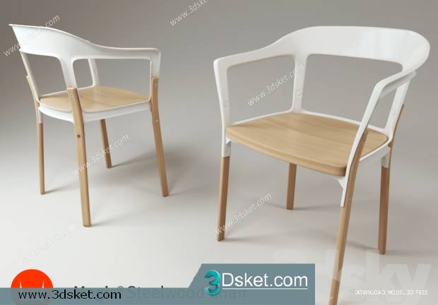 3D Model Chair 006 Free Download