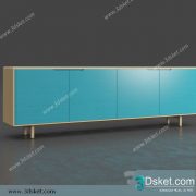 3D Model Sideboard Chest Of Drawer 042
