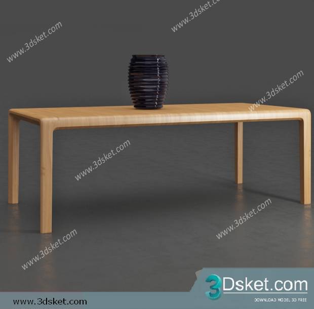 3D Model Table 095 Free Download Bàn