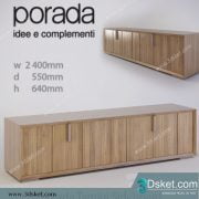 3D Model Sideboard Chest Of Drawer 045