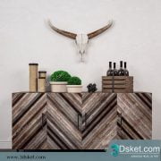 3D Model Sideboard Chest Of Drawer 048