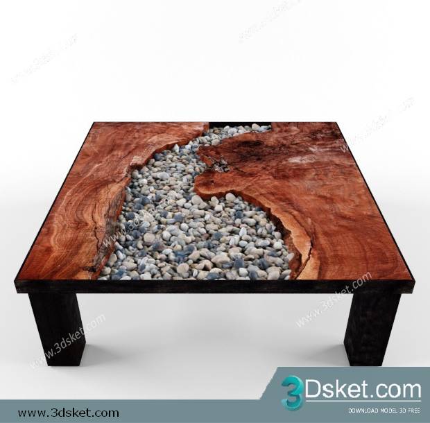 3D Model Table 098 Free Download Bàn