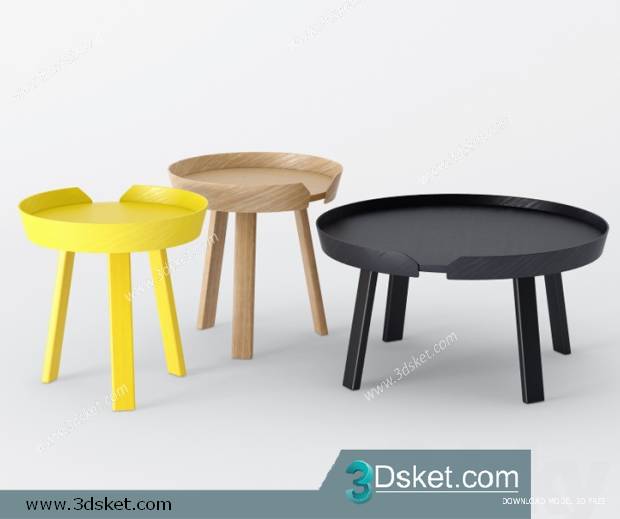 3D Model Table 033 Free Download Bàn