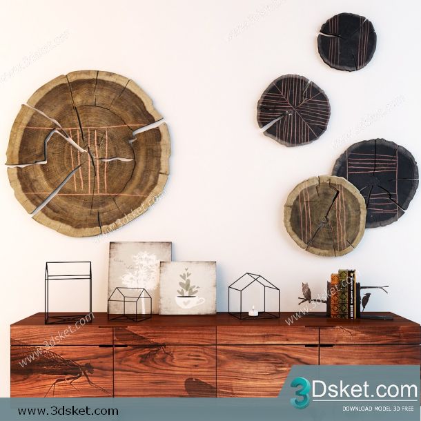 3D Model Sideboard Chest Of Drawer 058