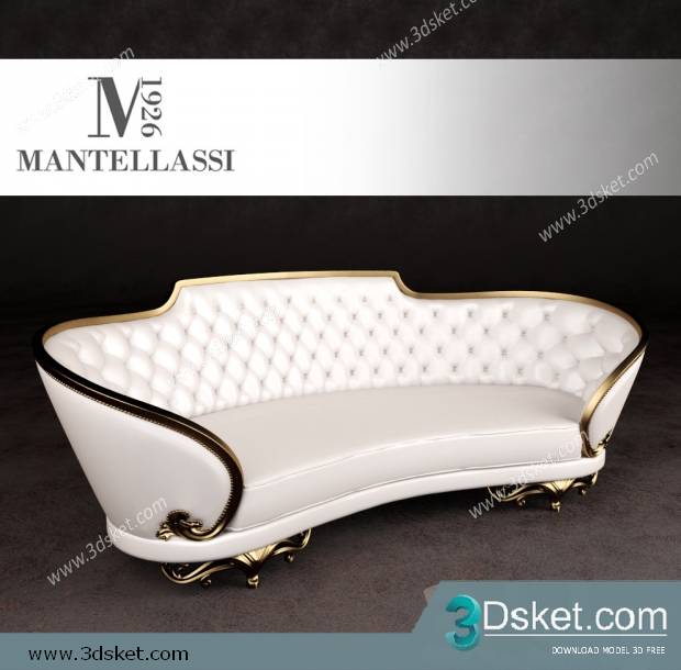 3D Model Sofa Free Download 024