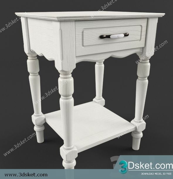 3D Display Cabinets Model 028 Free Download - Tủ trang trí