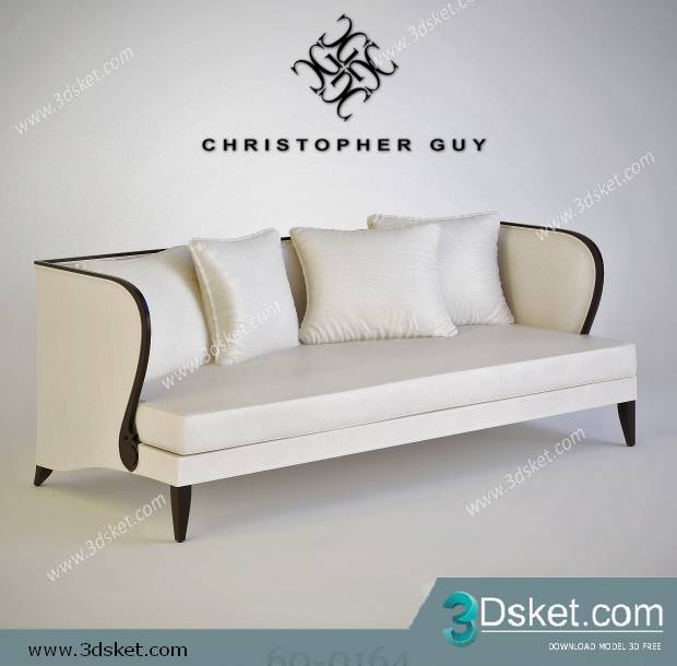 3D Model Sofa Free Download 025