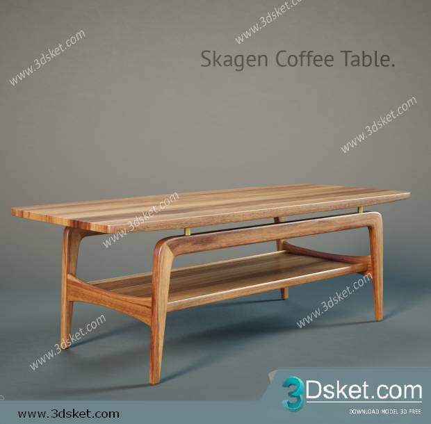 3D Model Table 038 Free Download Bàn