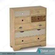 3D Model Sideboard Chest Of Drawer 068