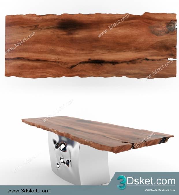 3D Model Table 041 Free Download Bàn