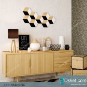 3D Model Sideboard Chest Of Drawer 074