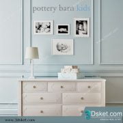 3D Model Sideboard Chest Of Drawer 077