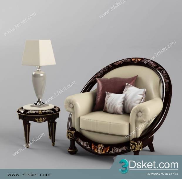3D Model Sofa Free Download 027