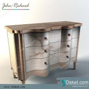 3D Model Sideboard Chest Of Drawer 082