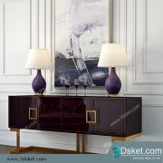 3D Model Sideboard Chest Of Drawer 085