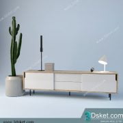 3D TV Cabinets Model 001 Free Download - Tủ Tivi