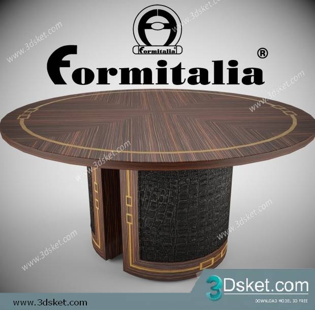 3D Model Table 044 Free Download Bàn