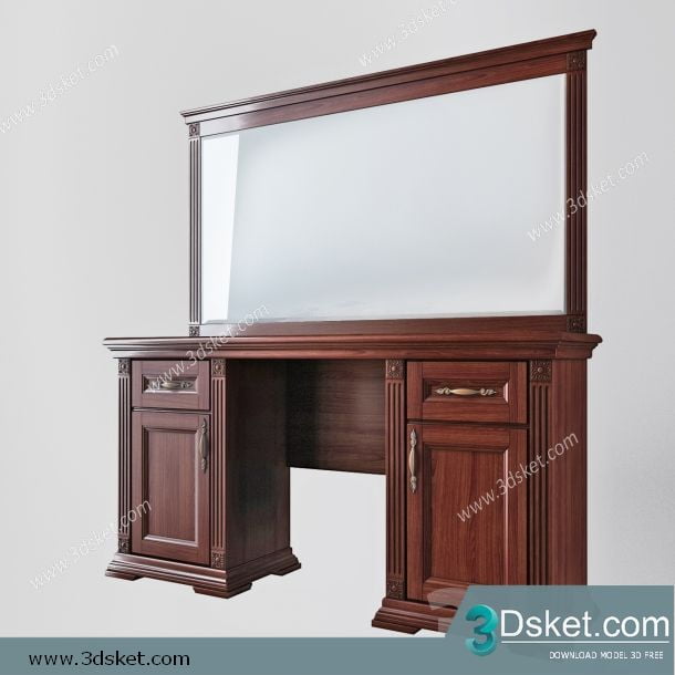 3D Model Sideboard Chest Of Drawer 094