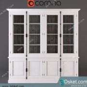 3D Display Cabinets Model 040 Free Download - Tủ trang trí