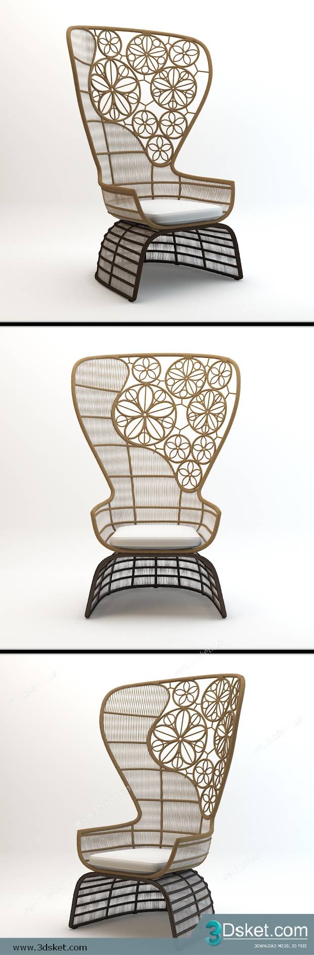 3D Model Chair 011 Free Download