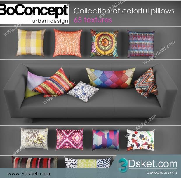 3D Model Sofa Free Download 029