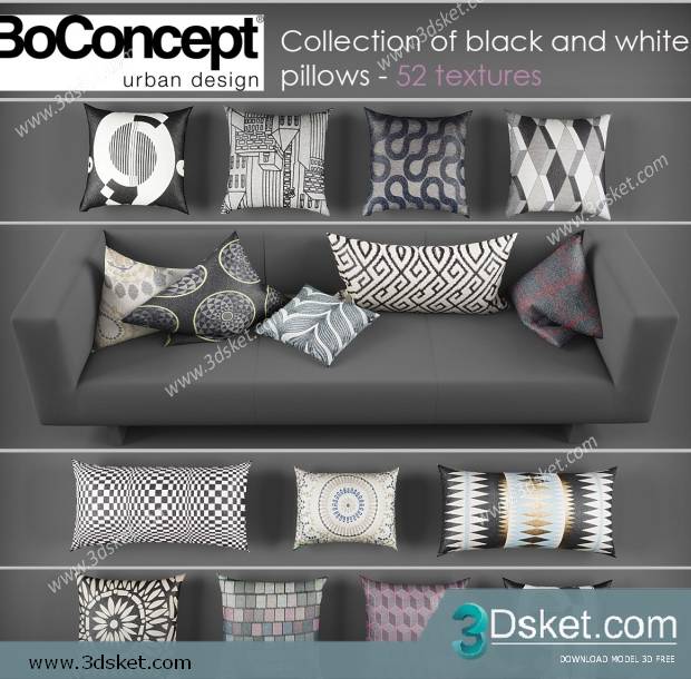 3D Model Sofa Free Download 030