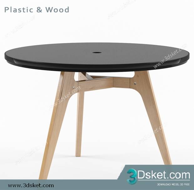 3D Model Table 047 Free Download Bàn