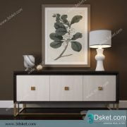 3D Model Sideboard Chest Of Drawer 110