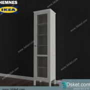 3D Display Cabinets Model 049 Free Download - Tủ trang trí