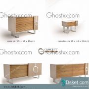3D Model Sideboard Chest Of Drawer 117