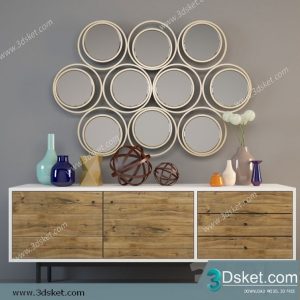 3D Model Sideboard Chest Of Drawer 130