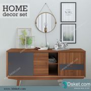 3D Model Sideboard Chest Of Drawer 133