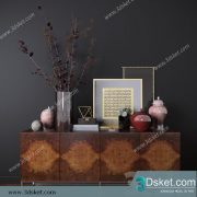 3D Model Sideboard Chest Of Drawer 134