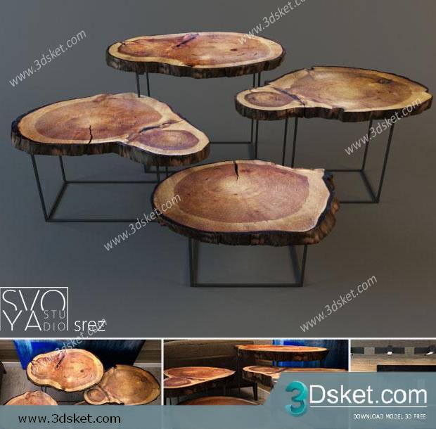 3D Model Table 050 Free Download Bàn