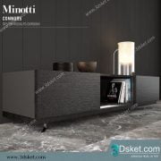 3D Model Sideboard Chest Of Drawer 141