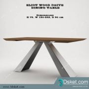 3D Model Table 054 Free Download Bàn