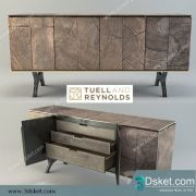 3D Model Sideboard Chest Of Drawer 161
