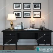 3D Model Sideboard Chest Of Drawer 164