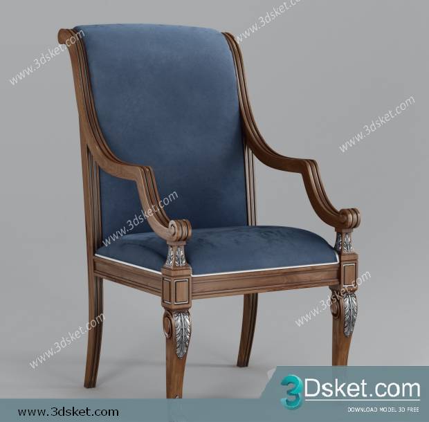 3D Model Chair 018 Free Download
