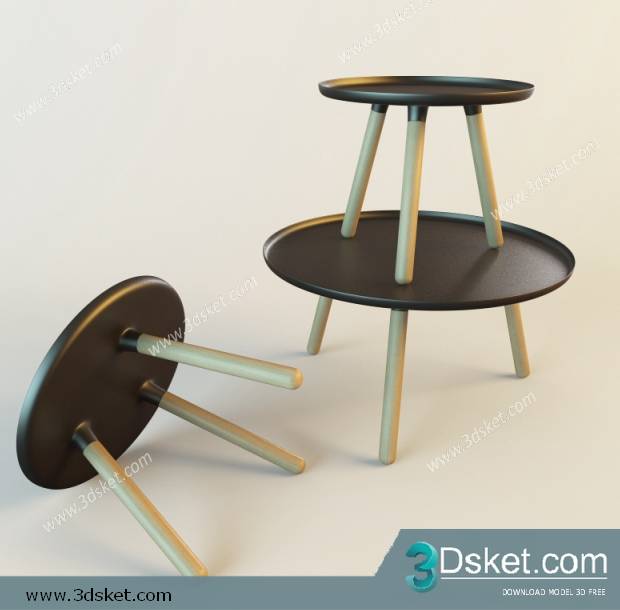 3D Model Table 056 Free Download Bàn