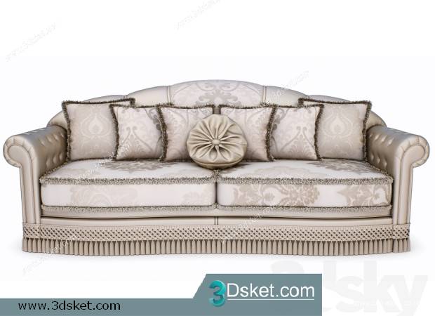 3D Model Sofa Free Download 033