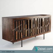 3D Model Sideboard Chest Of Drawer 243